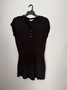 Time and Tru Henley Shorts Romper